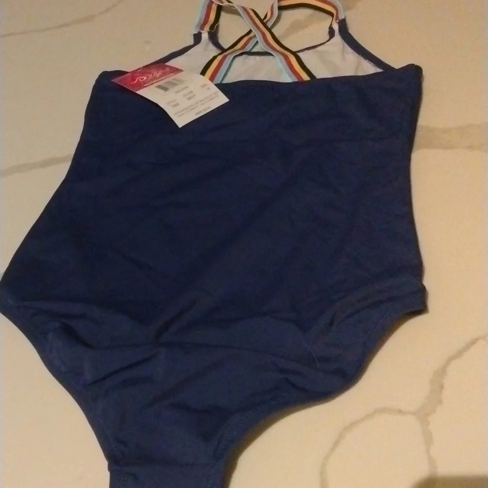 Girls' Maggie UPF 50+ Beach‎ Sport Athletic One Piece Swimsuit